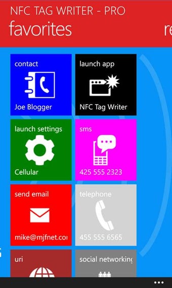 Image 3 for NFC Tag Writer PRO for Wi…