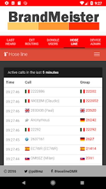 Imagen 0 para DMR BrandMeister Tool