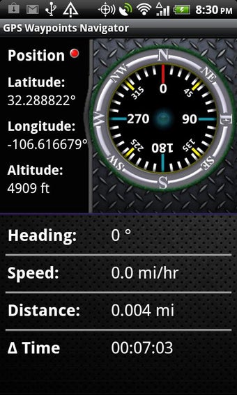 Imagen 1 para GPS Waypoints Navigator