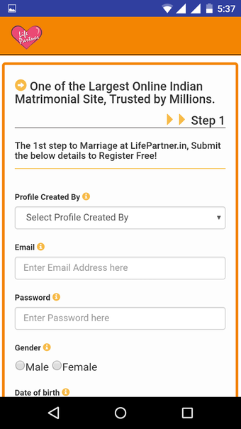 Imagen 1 para LifePartner.in Matrimony …