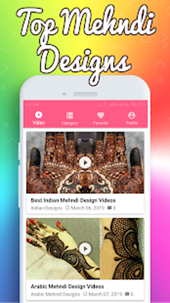Image 1 for Mehndi Design Videos