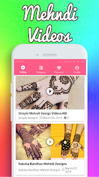 Image 0 for Mehndi Design Videos
