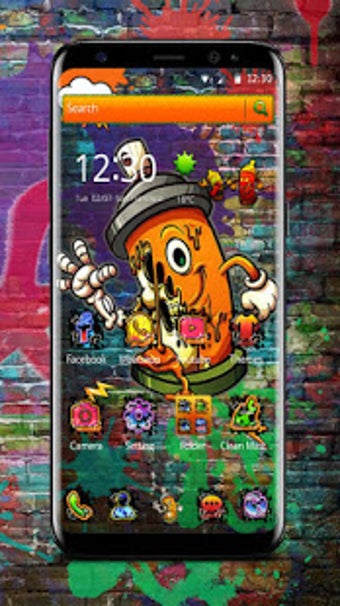 Imagen 1 para Graffiti Wall Theme Launc…