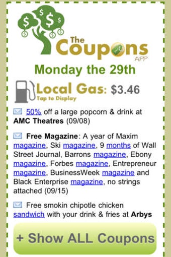 Image 0 for The Coupons App