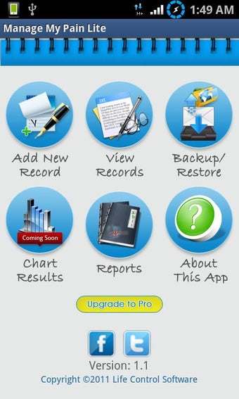 Imagen 2 para Manage My Pain Lite