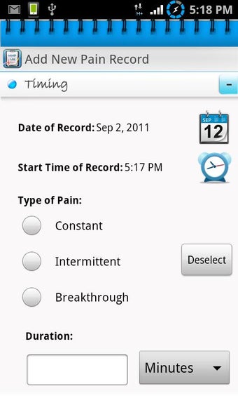 Imagen 1 para Manage My Pain Lite