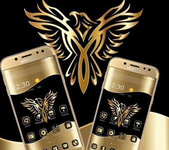 Imagen 3 para Gold Luxury Eagle Theme