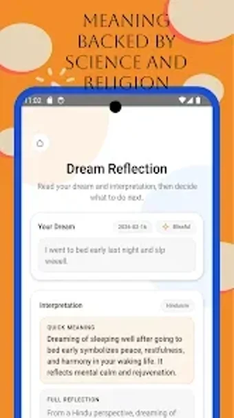 Image 0 for Dream Meaning - Journal