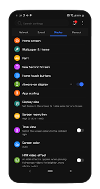 Image 2 for [UX8] Theme Android Q Bla…