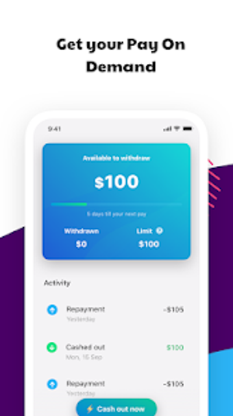 Imagen 2 para Cheq: Your Pay On Demand
