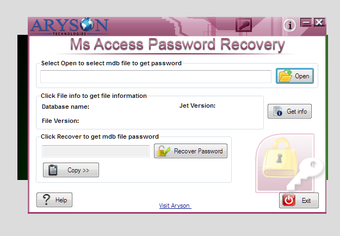 Imagen 0 para Aryson Access Password Re…
