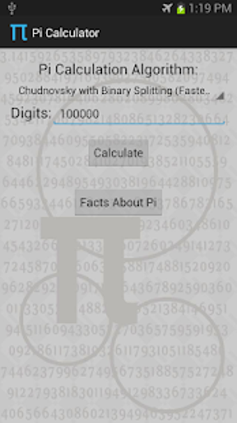 Imagen 1 para Pi Calculator