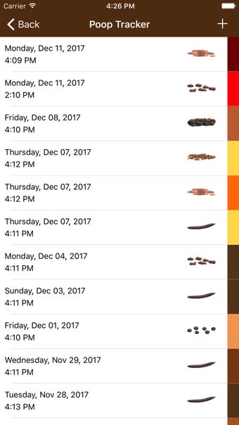 Image 2 for Poop Tracker - Toilet Log