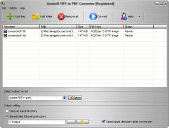 Image 0 for Aostsoft TIFF to PDF Conv…