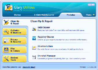 Image 0 for Glary Utilities Slim