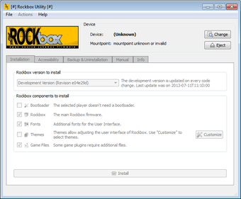 Image 0 for Rockbox Utility