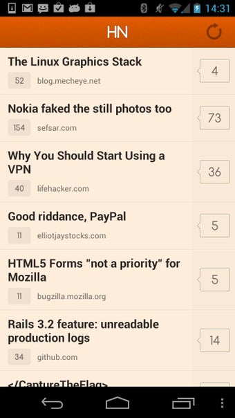 Image 1 for HN - Hacker News Reader