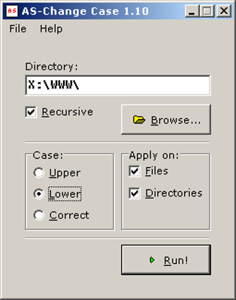 Image 0 for AS-Change Case