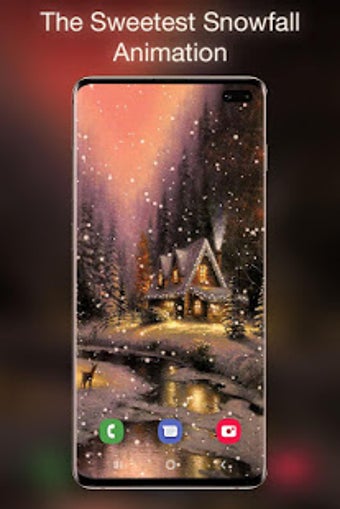 Image 3 for Snowfalling Live Wallpape…