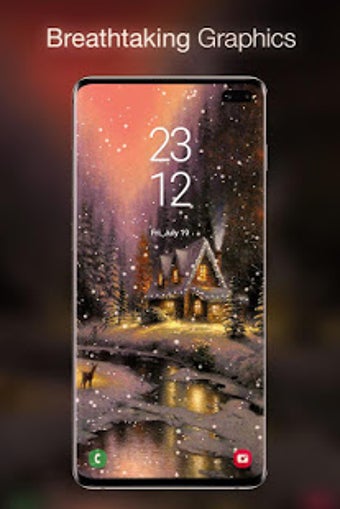 Image 3 for Snowfalling Live Wallpape…