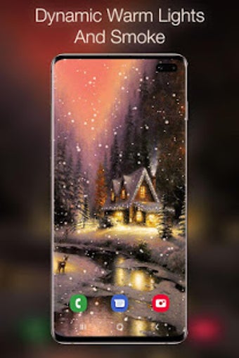 Image 1 for Snowfalling Live Wallpape…
