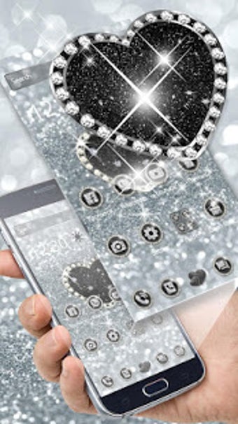 Image 2 for Diamond Love Glitter Them…