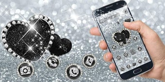 Image 0 for Diamond Love Glitter Them…
