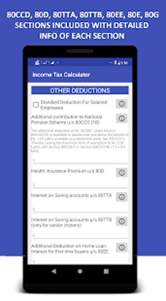 Imagen 1 para Income Tax Calculator