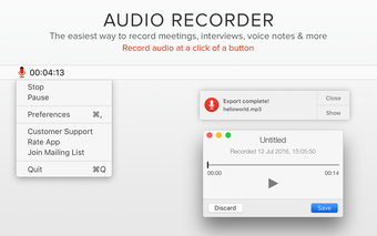 Image 0 for Audio Recorder - Voice No…
