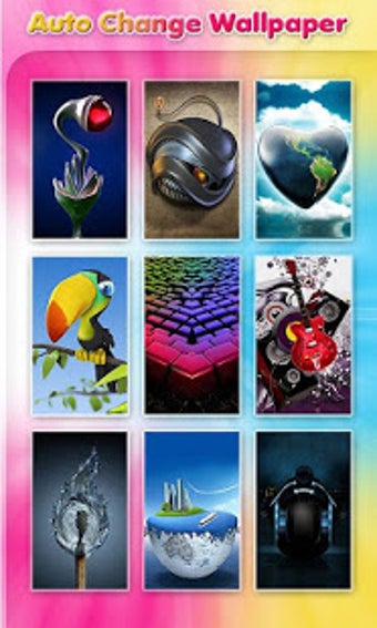 Imagen 1 para Auto Change 3D Wallpaper