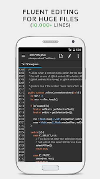Imagen 2 para QuickEdit Text Editor Pro