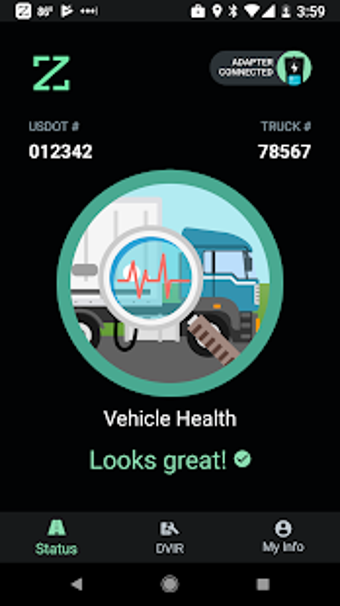 Image 0 for ZED Vehicle Health Monito…