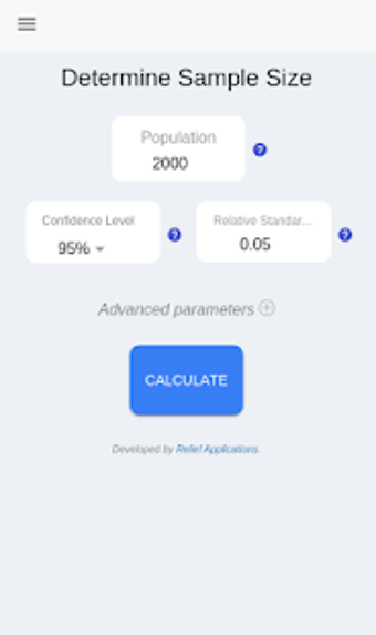 Imagen 1 para Sample Size Calculator