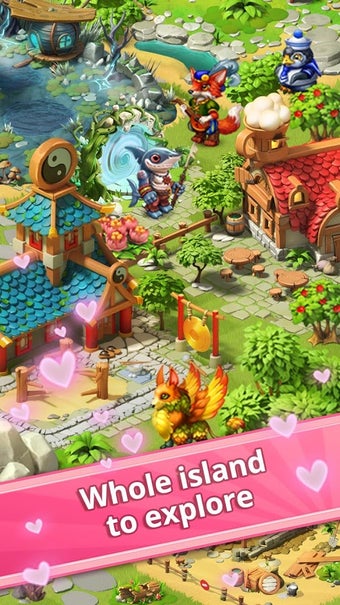 Imagen 1 para Pet Heroes: Puzzle Advent…
