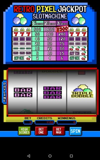Image 0 for Free Retro Pixel Slot Mac…