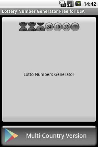 Imagen 1 para Lotto Number Generator US…