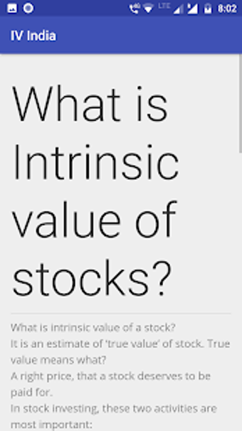 Image 3 for Intrinsic Value Calculato…