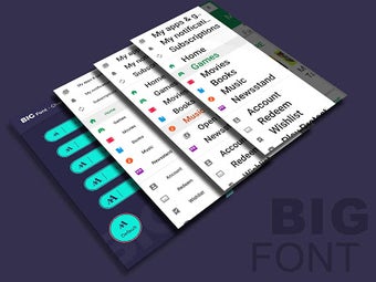 Imagen 2 para Big Font - Enlarge Text S…