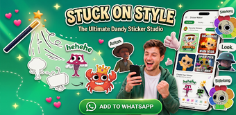 Image 0 for Dandy World Stickers Pack