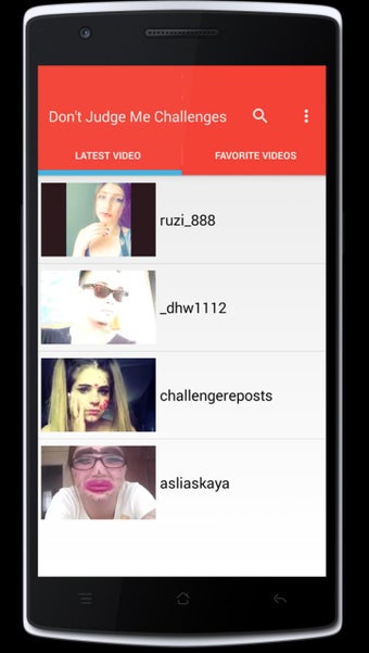 Imagen 1 para Don't Judge Me Challenges