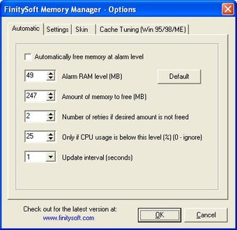 Image 0 for FinitySoft Memory Manager