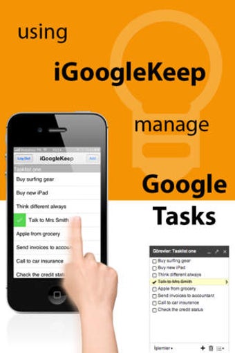 Image 0 for iGoogleKeep - a Google ta…