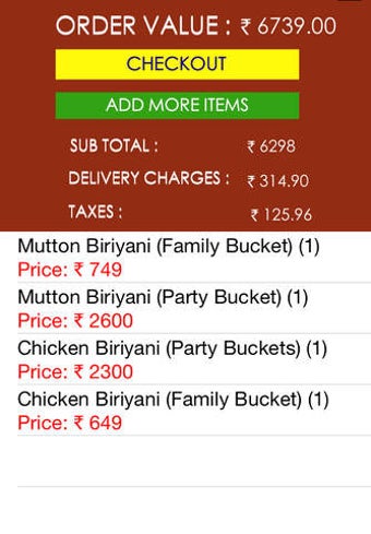 Image 0 for Thalappakatti Online Orde…