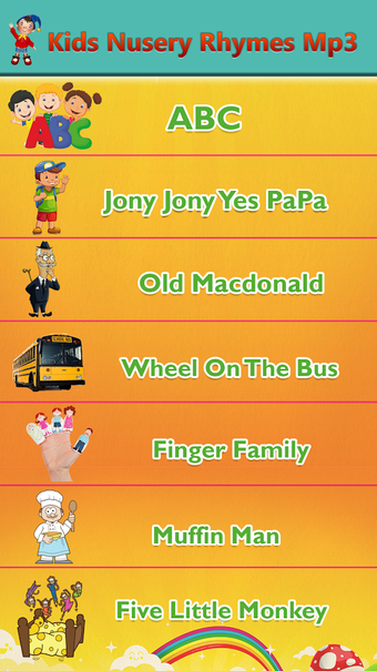 Imagen 1 para English rhymes mp3