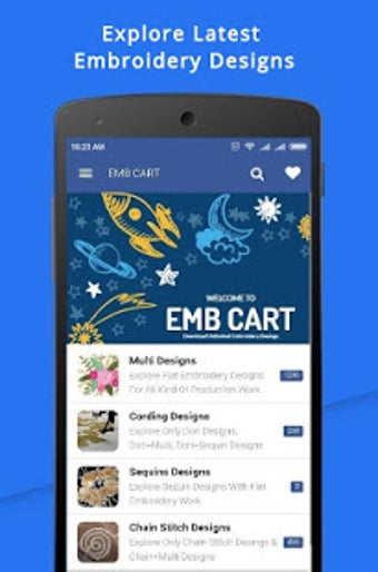 Imagen 2 para EMB Cart - Embroidery Des…