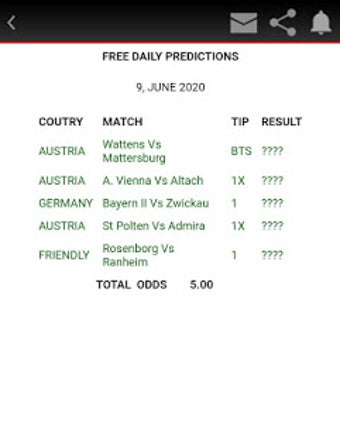 Image 1 for 5+ FREE ODDS