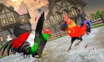 Image 1 for Farm Rooster Fighting Ang…