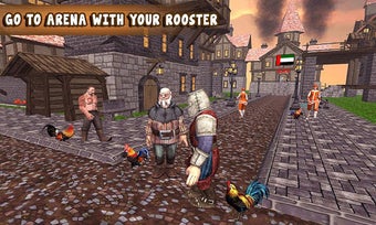 Image 0 for Farm Rooster Fighting Ang…