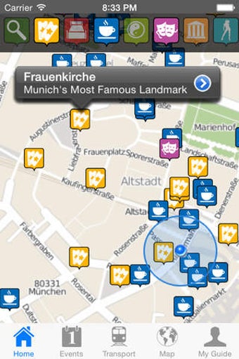 Imagen 0 para Munich Travel Guide Offli…