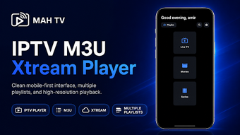 Image 0 for MAH TV: Xtream M3U IPTV